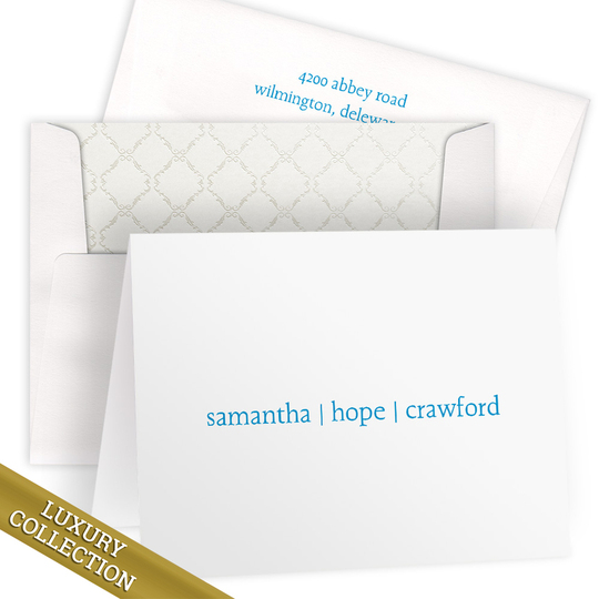 Luxury Hope Folded Note Card Collection
